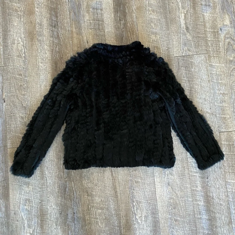 Heartloom Black Faux Fur Jacket - Picture 9 of 14